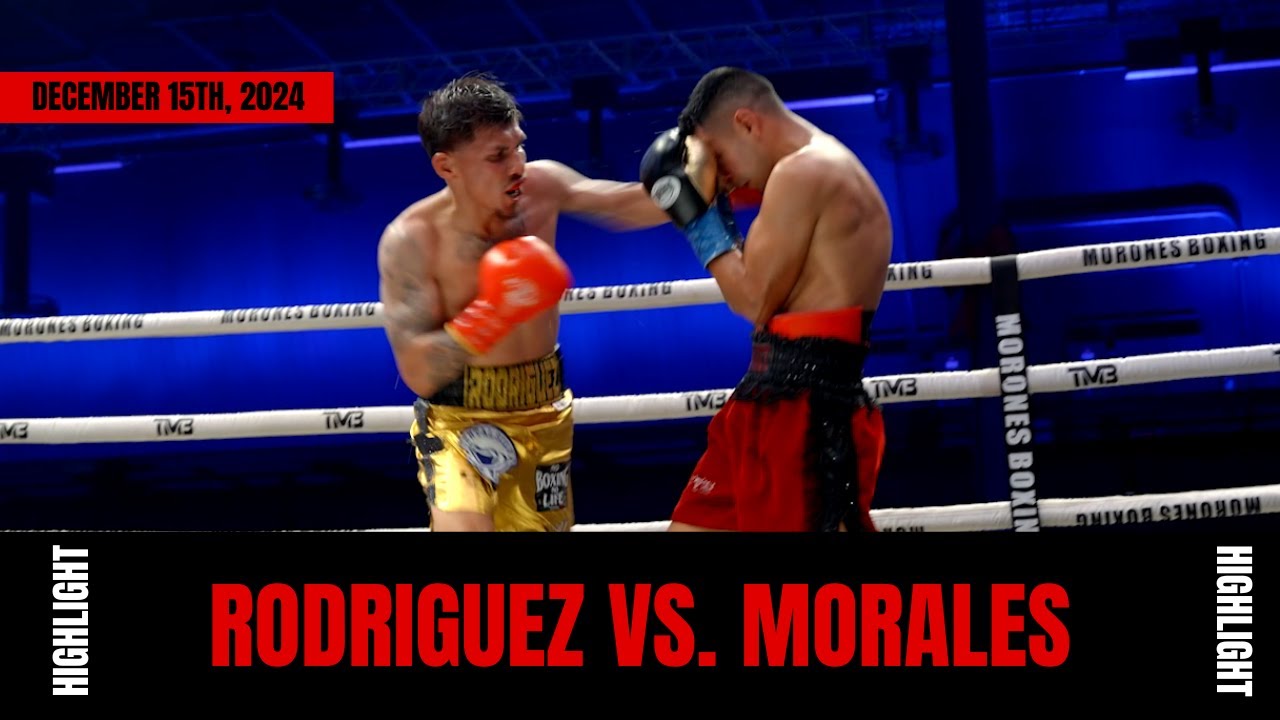 FIGHT HIGHLIGHTS | Chihuas Rodriguez Jr. vs. Josue Morales