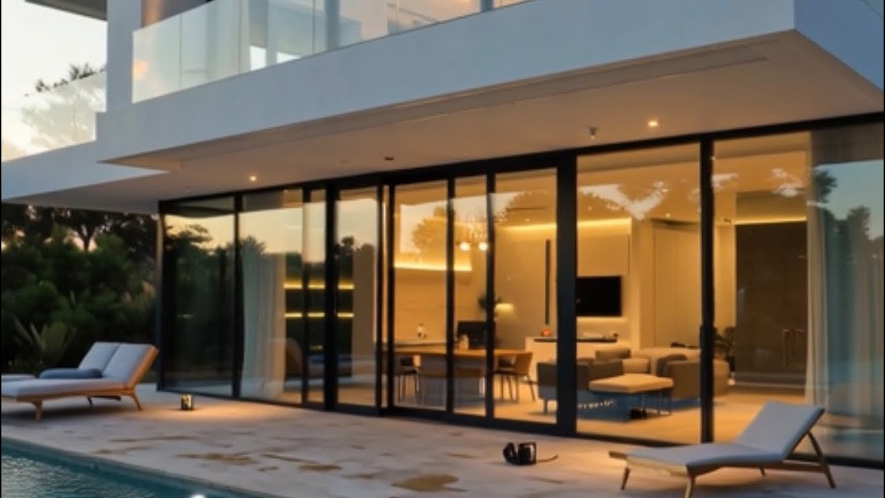50 millions cliff side luxury home build : construction in details time lapse/ exterior/interiortour