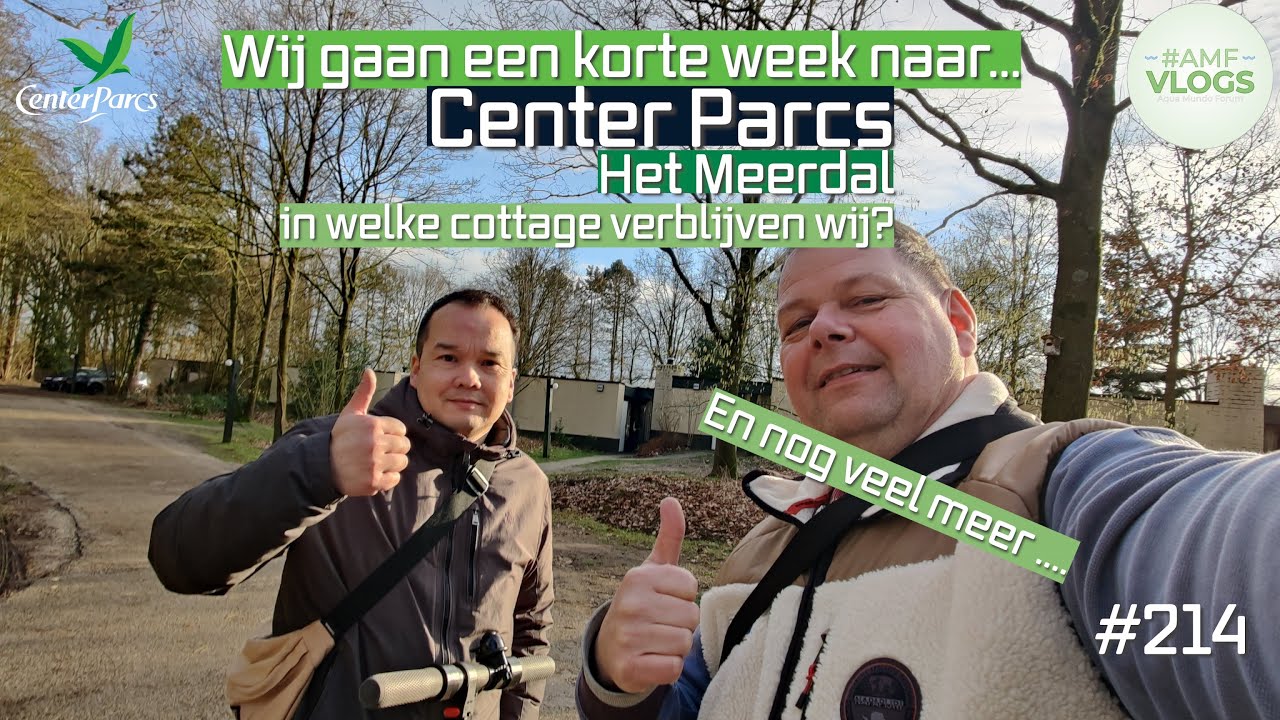 WIJ GAAN NAAR CENTER PARCS HET MEERDAL | AANKOMST & COTTAGE | EN NOG MEER... | VLOG 214