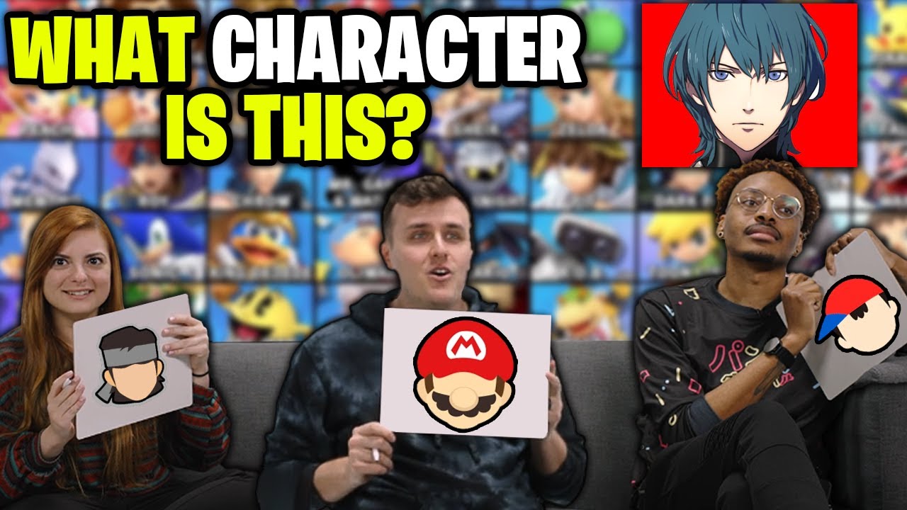 CAN WE NAME THE ZOOMED IN SMASH CHARACTER LIVE? Ft. VikkiKitty and TKBreezy
