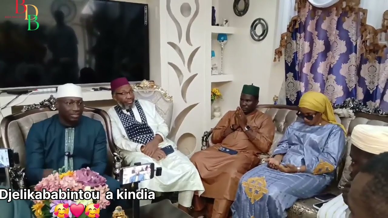 DJELIKABABINTOU A KINDIA  POUR LE DOUA 