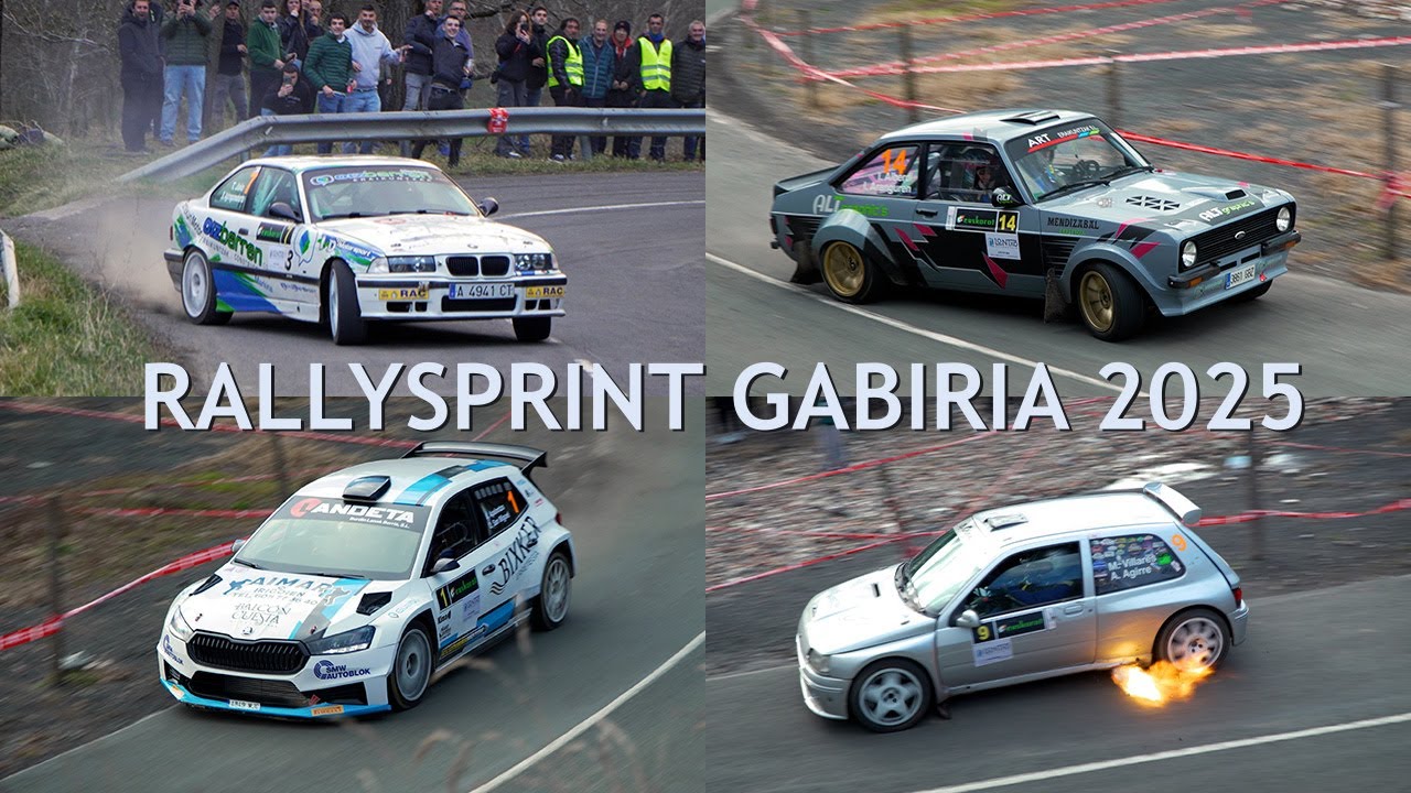 RallySprint GABIRIA - LEGAZPI 2025           #4K #Rally