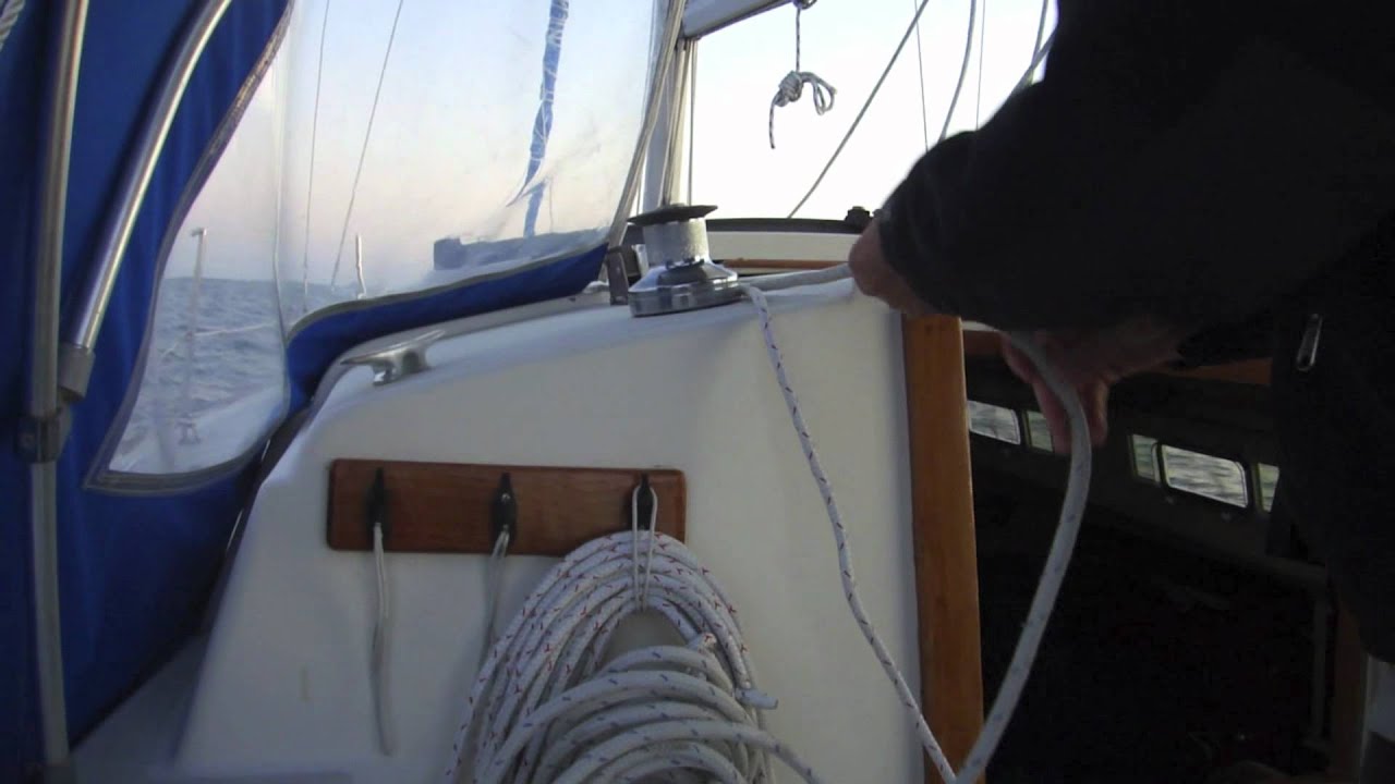 First overnight outing, Pearson 303
