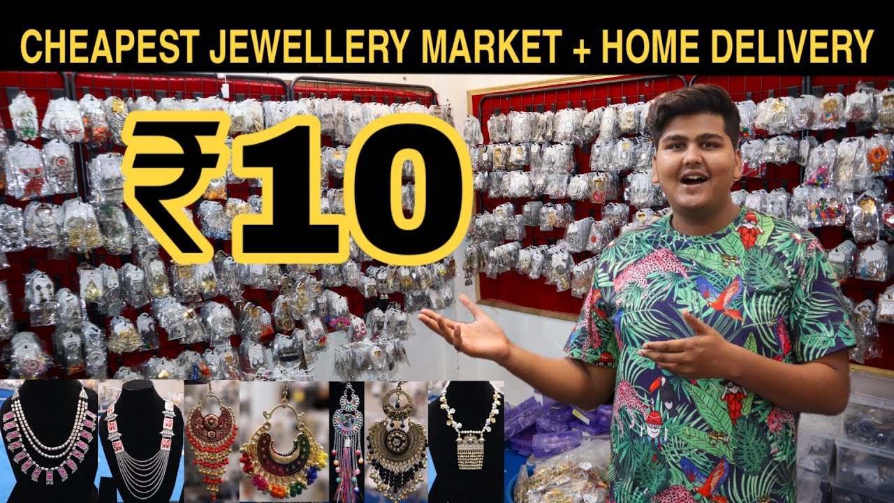 Jewellery Manufracture In Delhi  | Cheapest Jewellery Market In Delhi | Wholesale Price | 2019