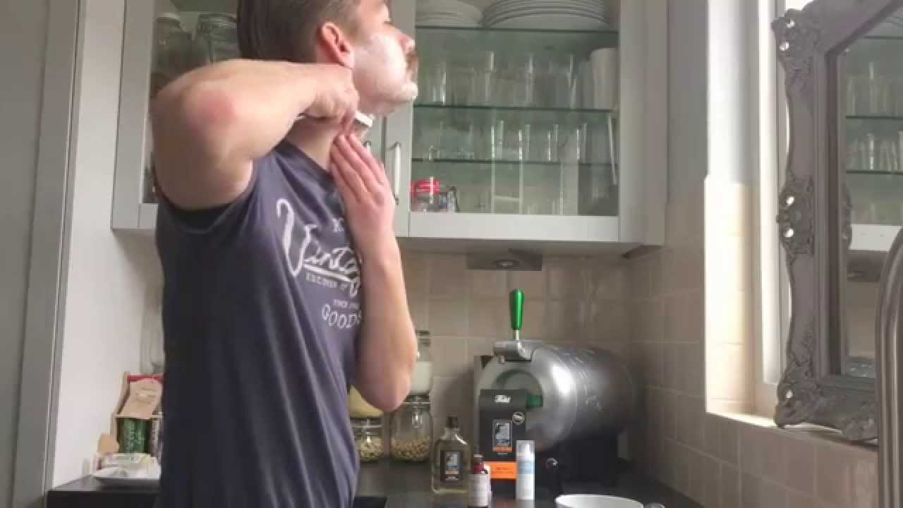 Scheren met het open mes, Tutorial B4men.nl -B4men.nl