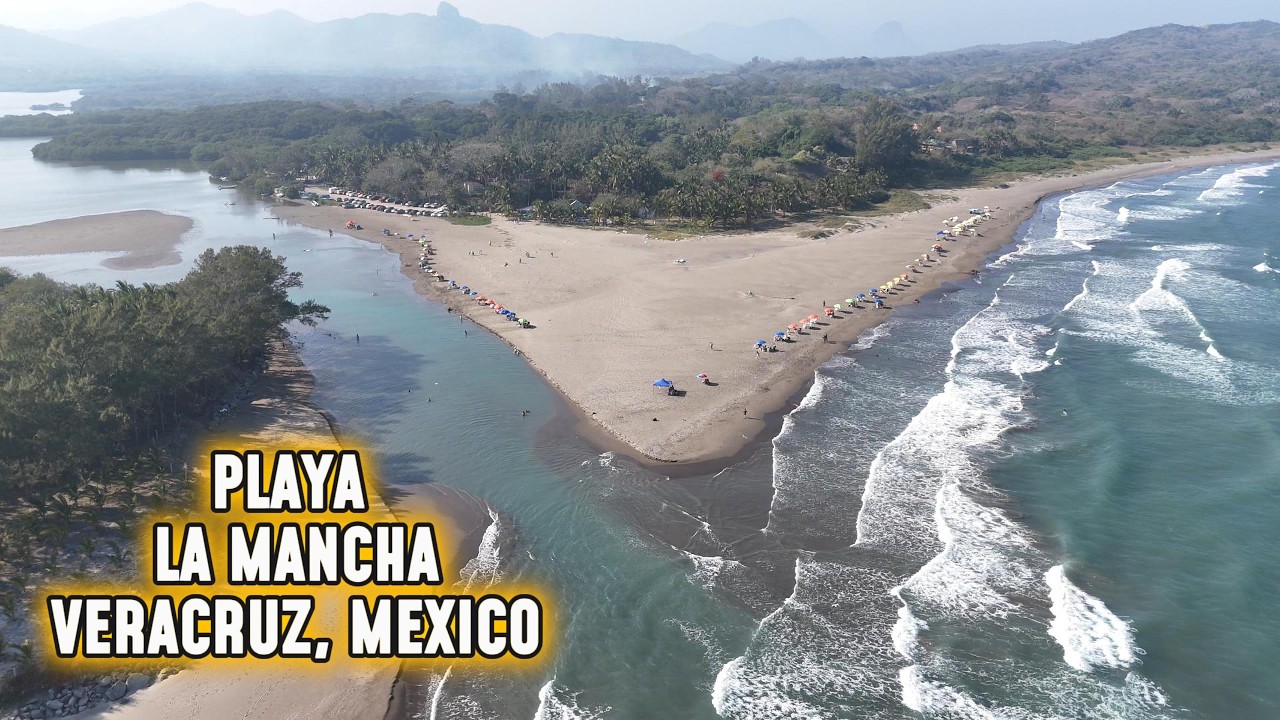 DISFRUTANDO PLAYA LA MANCHA EN VERACRUZ