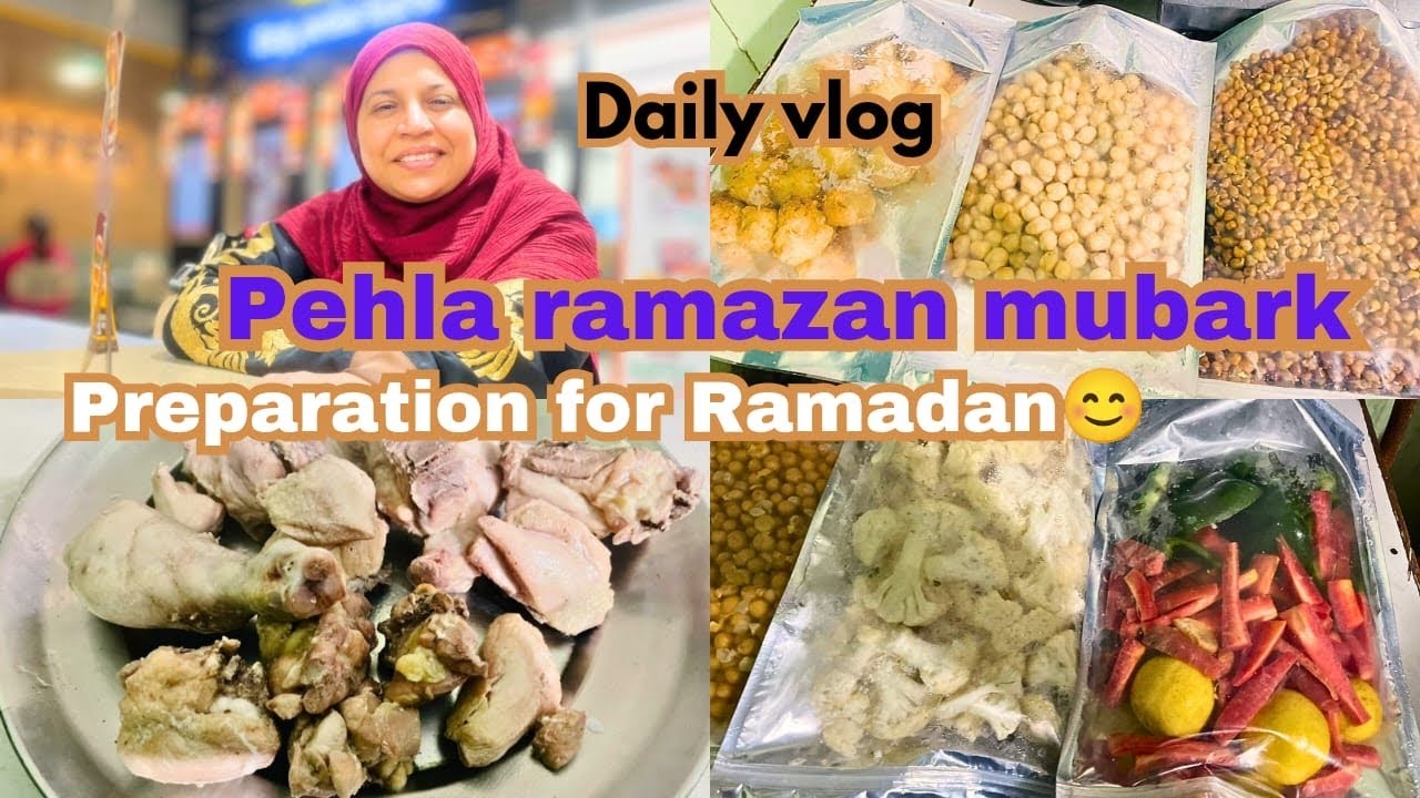 Ramazan preparation vlog#vlog #ramadan #ramadanmubarak 