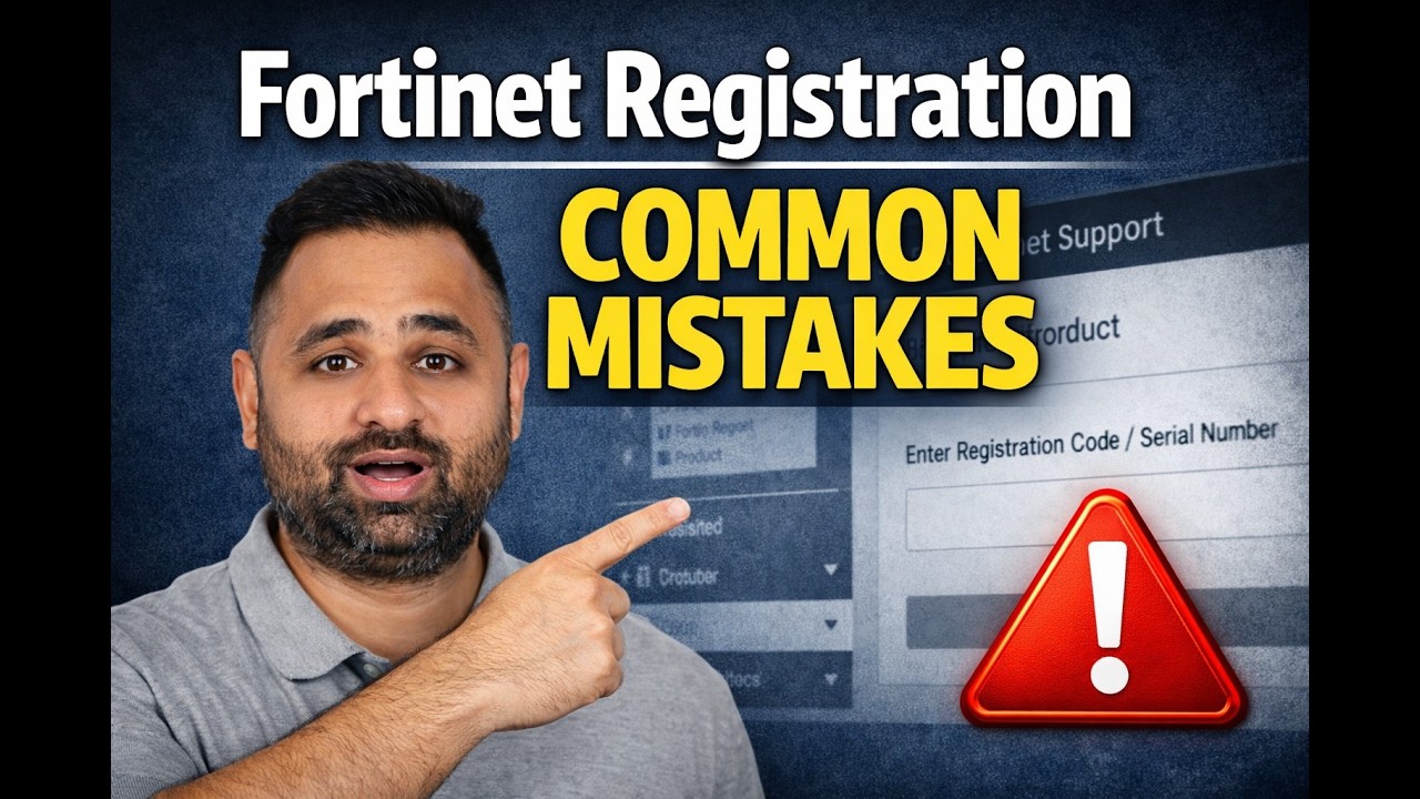 Fortinet License Registration & Activation | Step-by-Step + Common Mistakes (First-Time + Renewal)