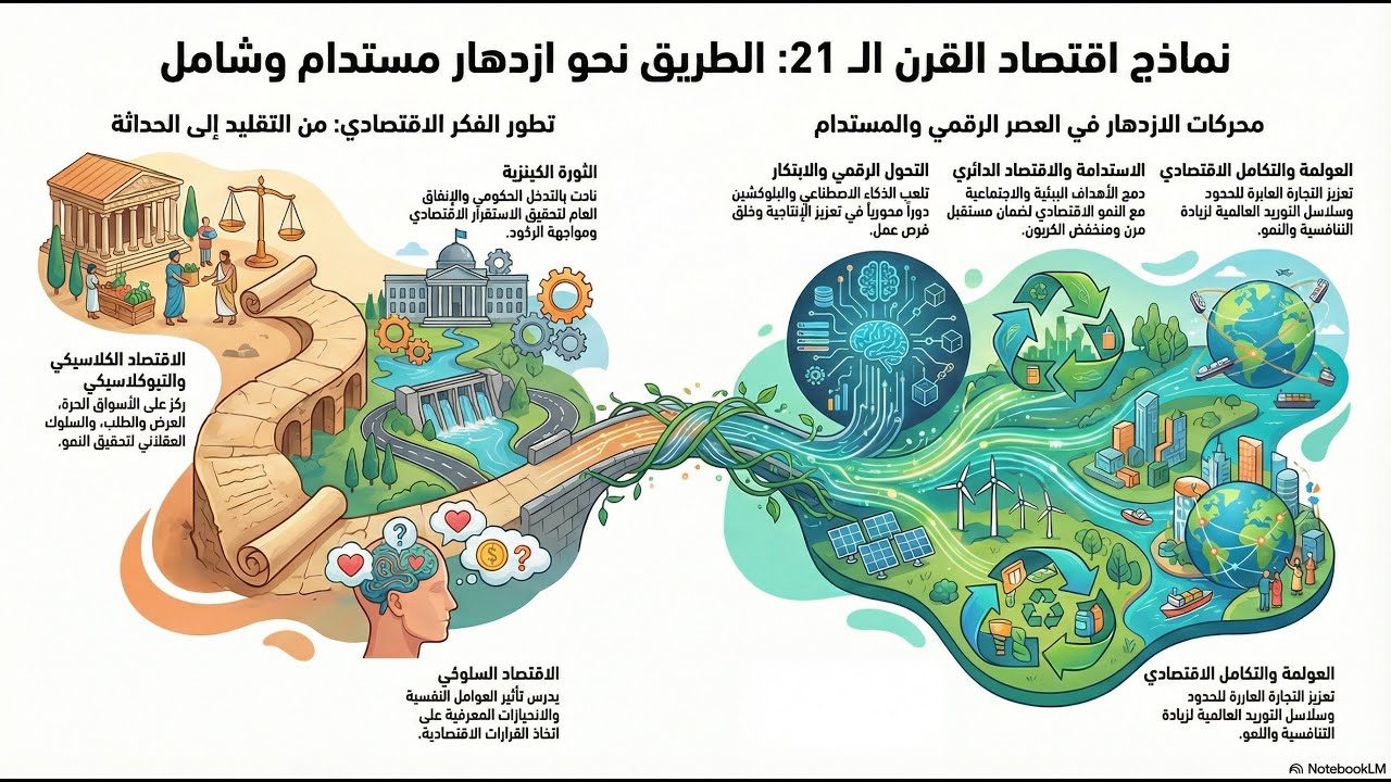 النماذج الاقتصادية للقرن الـ21