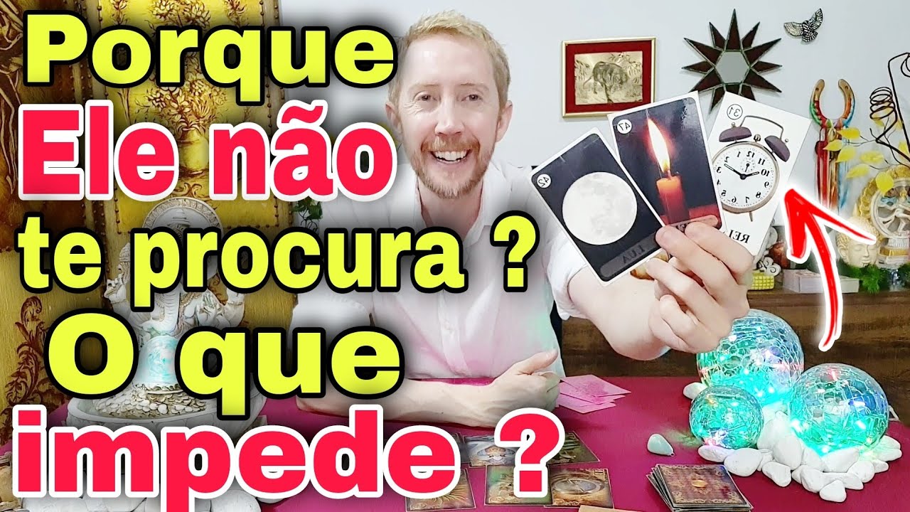 Porque ele não me procura ? O que impede de me procurar  ? Porque ele não volta tarot ? #tarot,