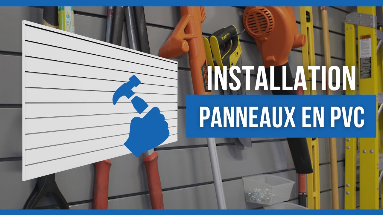 Installation panneaux en PVC