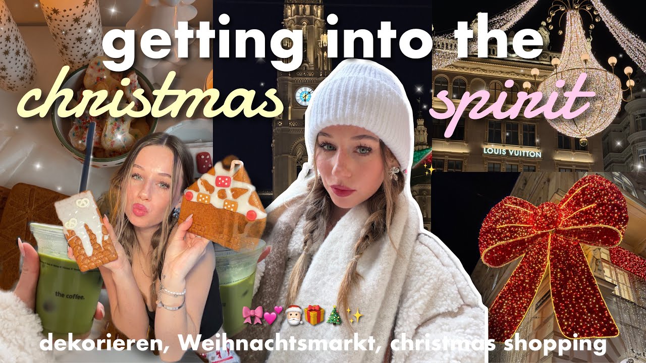der ULTIMATIVE Weihnachtsvlog 🎀 getting into the Christmas spirit, Weihnachtsmarkt, dekorieren