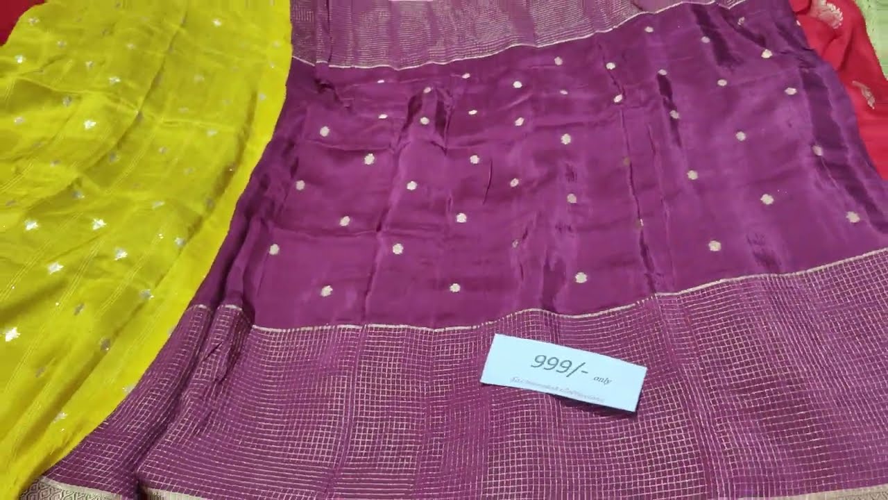 Beautiful dola sarees collection #whatsapp 8187895536