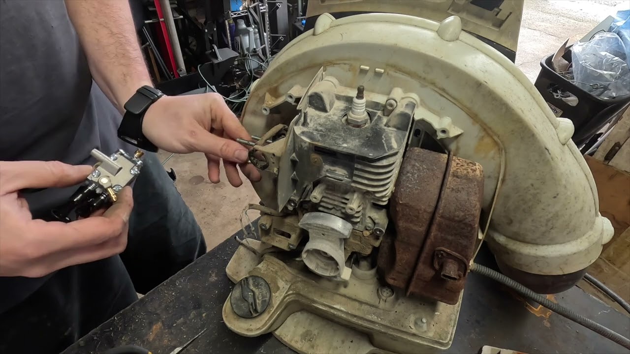 Stihl BR450 Carb and Coil Install