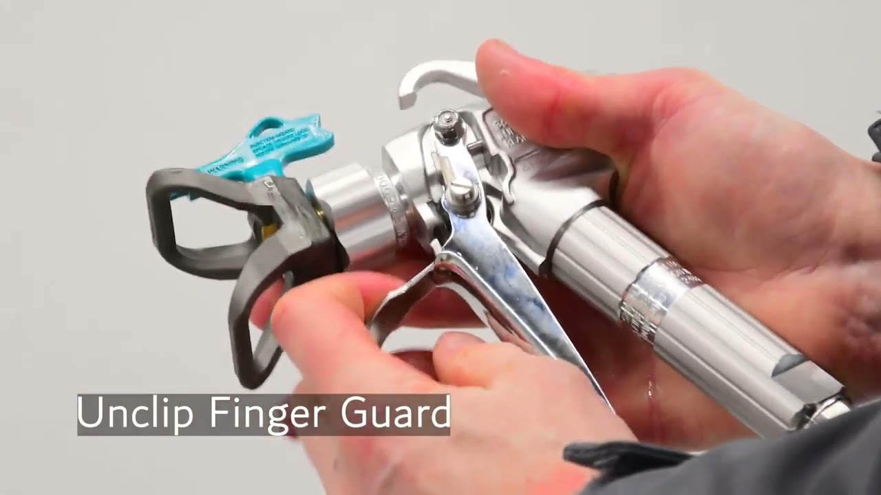 Changing the gun filter
