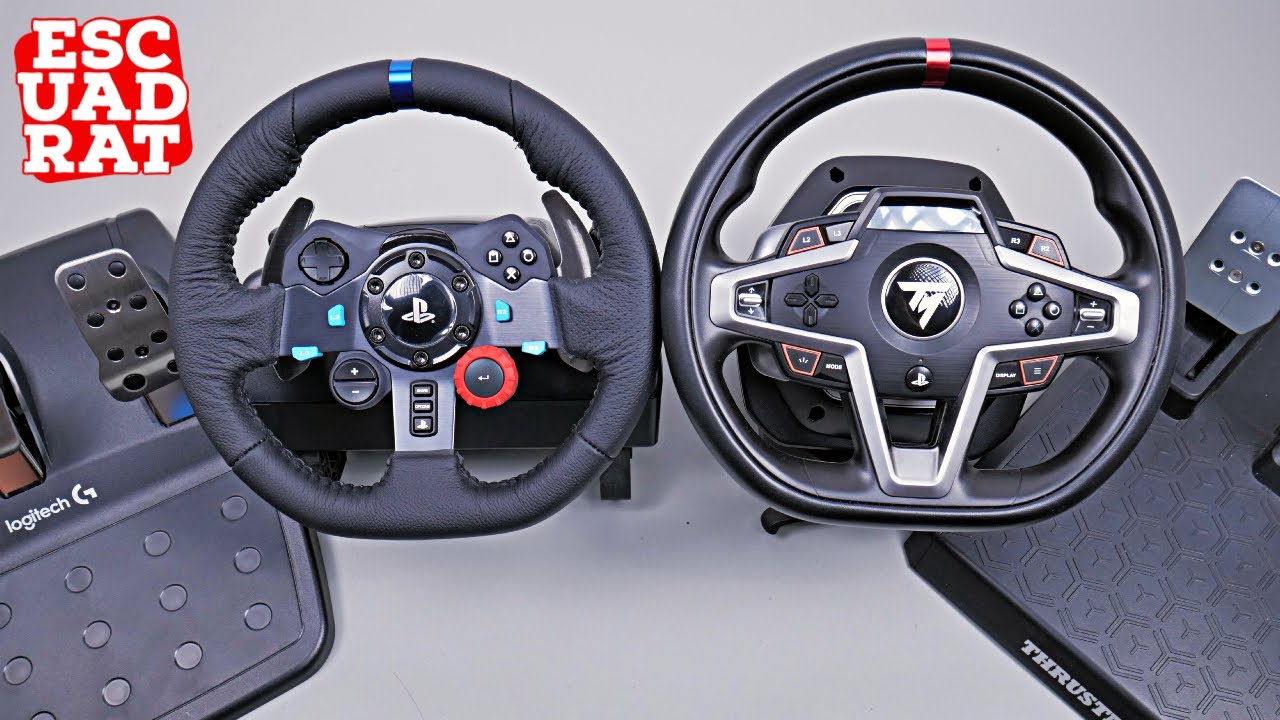 Logitech G29 против Thrustmaster T248, сравнение рулевых колес — что лучше?