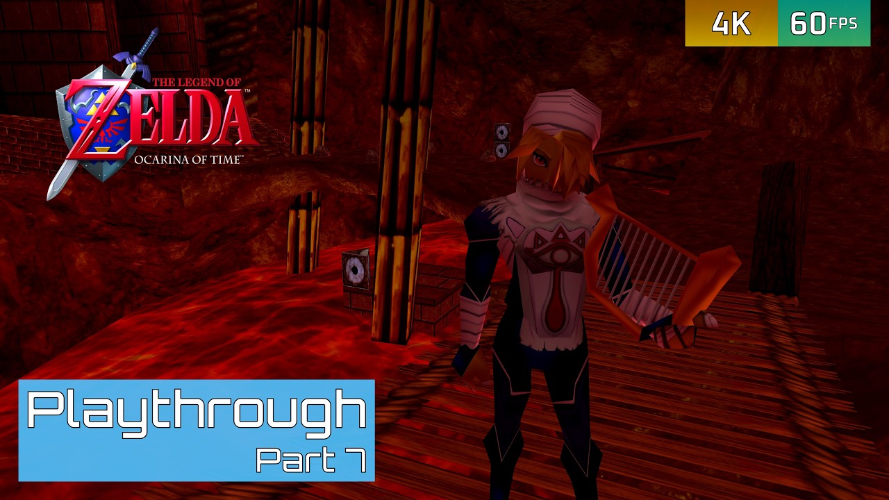 Fire Temple | Zelda: Ocarina of Time | 4K 60FPS No Commentary