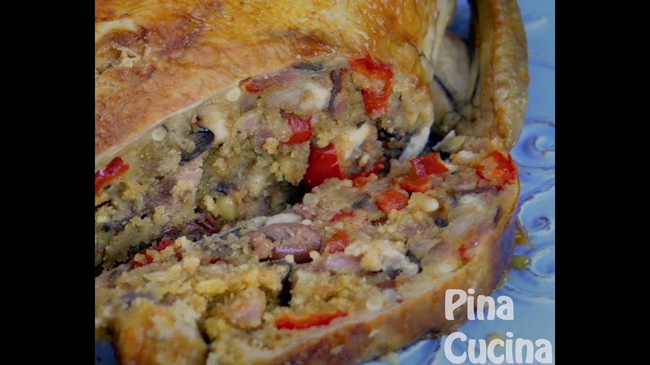 Deboned Stuffed Chicken. Pina Cucina Ep. 37
