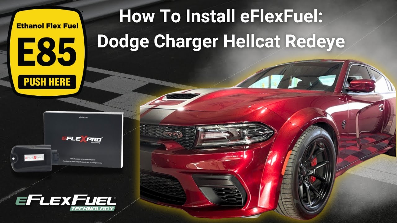 How to Install an eFlexFuel Conversion Kit on a Dodge Charger Hellcat Redeye