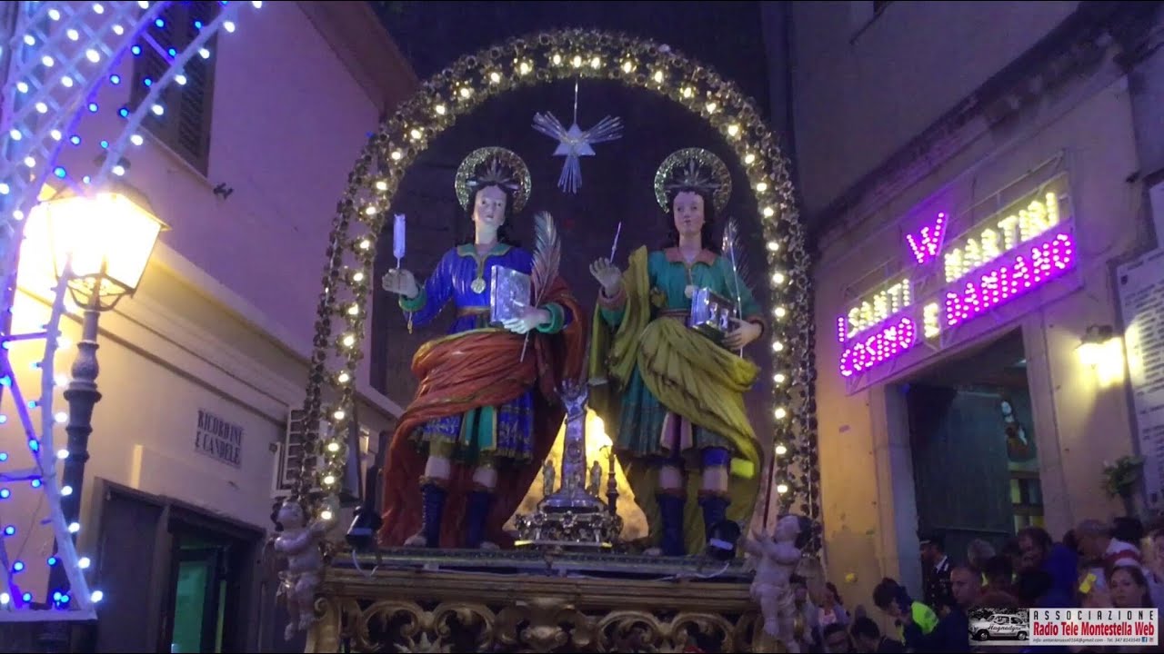 Rientro Santi Medici Cosma e Damiano a Riace - 27 settembre 2019