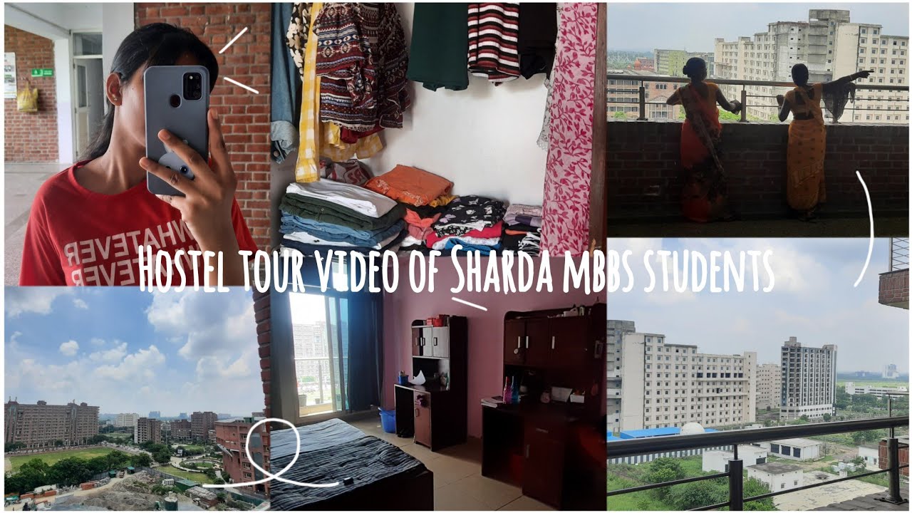 Sharda University MBBS GIRLS *hostel* Tour🙋‍♀️😱 ||शारदा यूनिवर्सिटी एमबीबीएस हॉस्टल टूर #mbbs