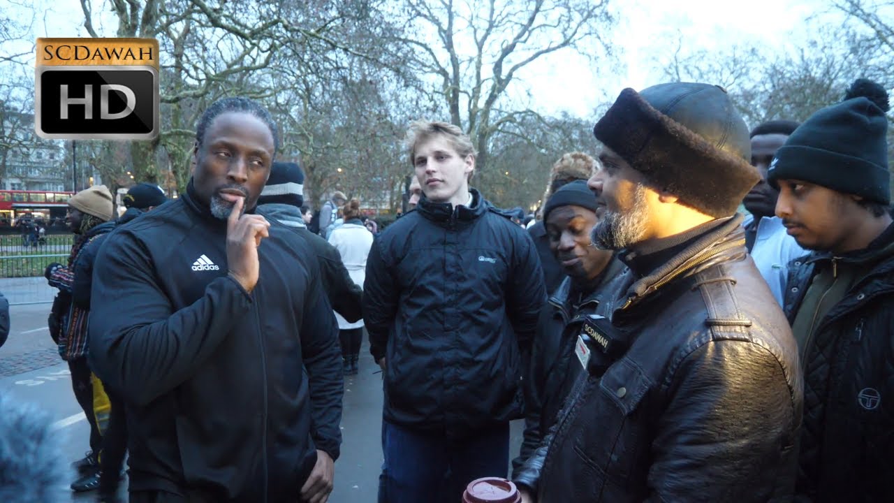 P1 - No Answer!? Hashim Vs Christian | Speakers Corner | Hyde Park
