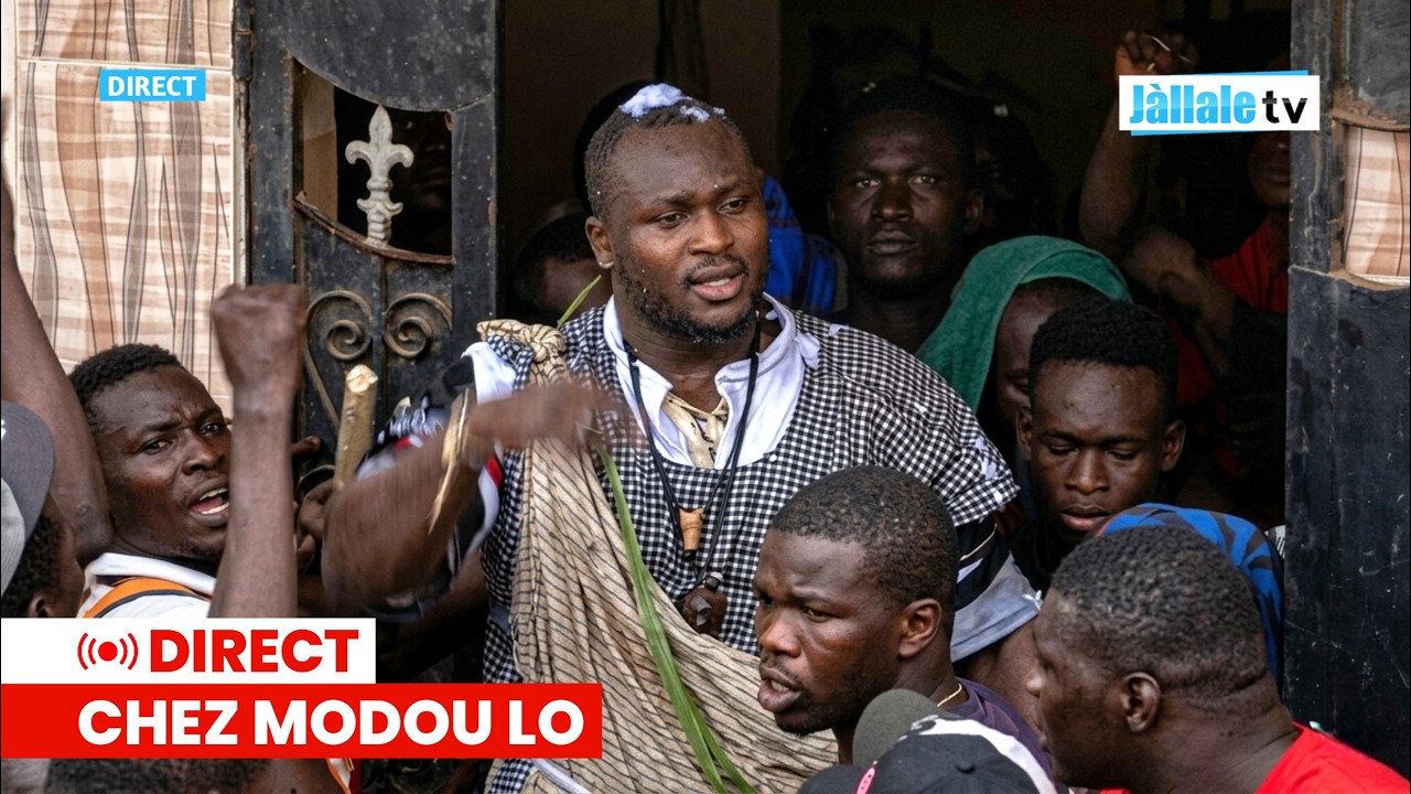 🔴 DIRECT chez Modou L&ocirc; &bull; D&eacute;part tr&egrave;s mystique du roi aux Parcelles contre Sa Thi&egrave;s