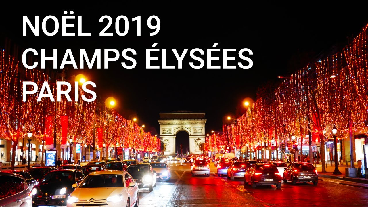 [Vélo] Illuminations de Noël 2019 : Champs Élysées