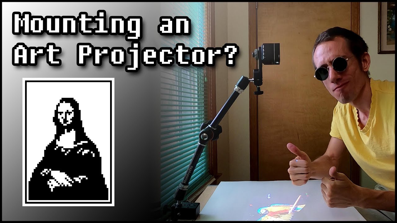 Mounting an Art Projector ■ Tracing Masterpieces