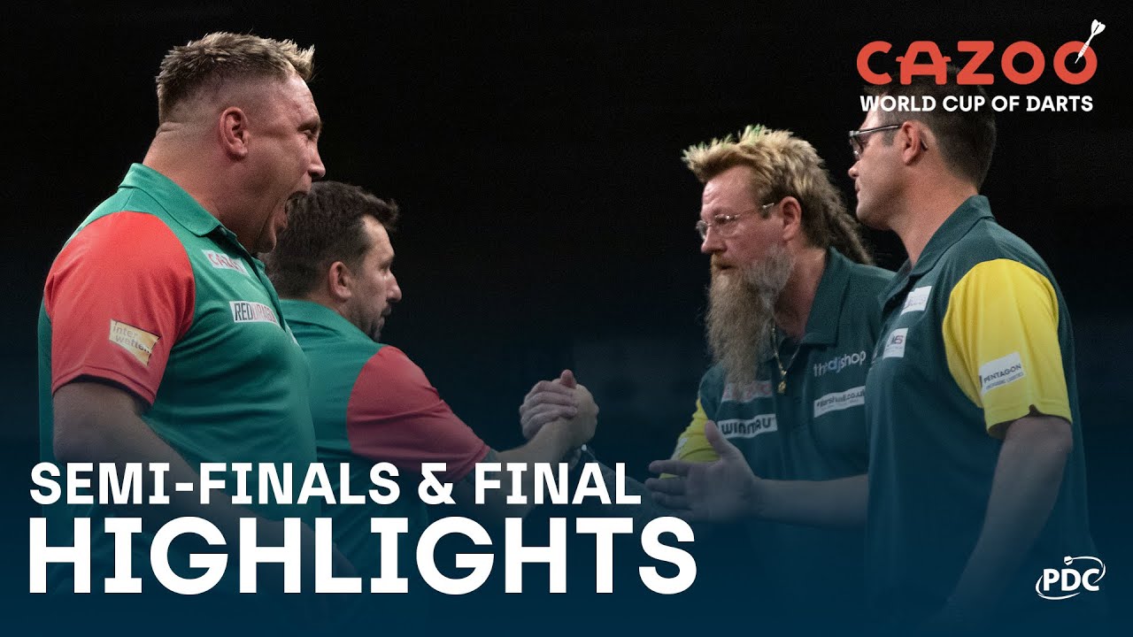 ON TOP OF THE WORLD! | Semi-Final and Final Highlights | 2022 Cazoo World Cup of Darts