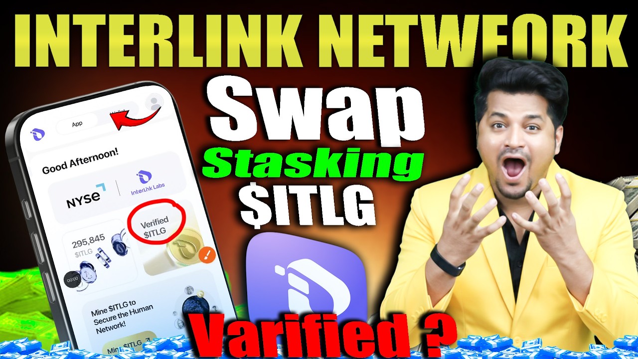 Interlink Network $ITLG Swap Staking Update | $ITLG Verified | itlg Listing