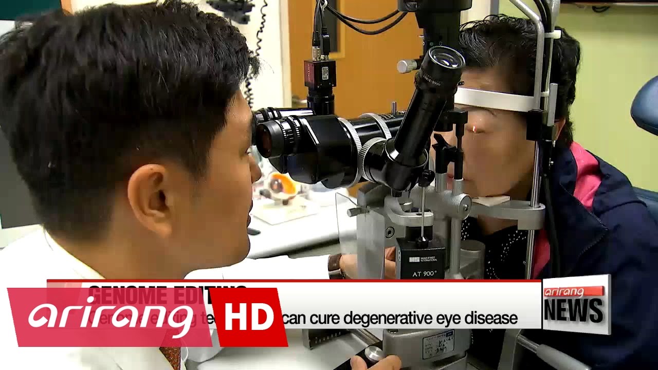 Genome editing technology can cure degenerative eye disease