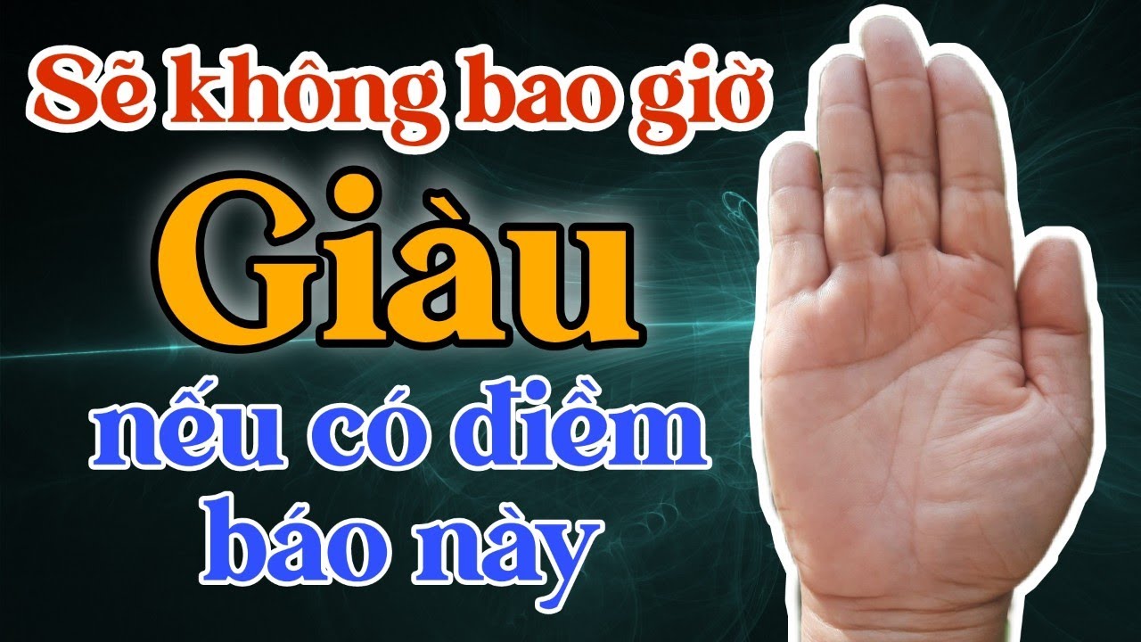 Sẽ không giàu được nếu có điềm báo này