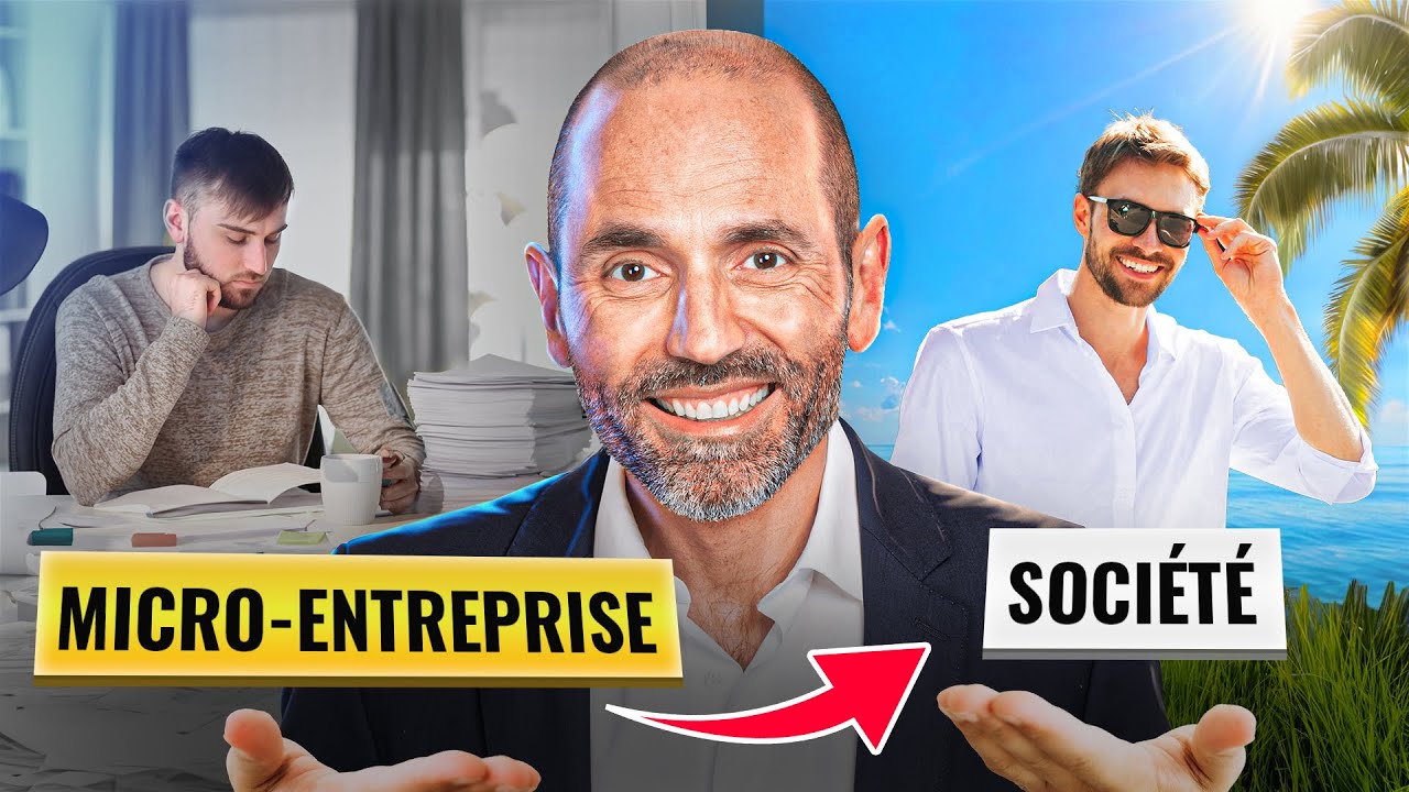De micro-entreprise à société : Comment RÉDUIRE vos IMPÔTS et COTISATIONS