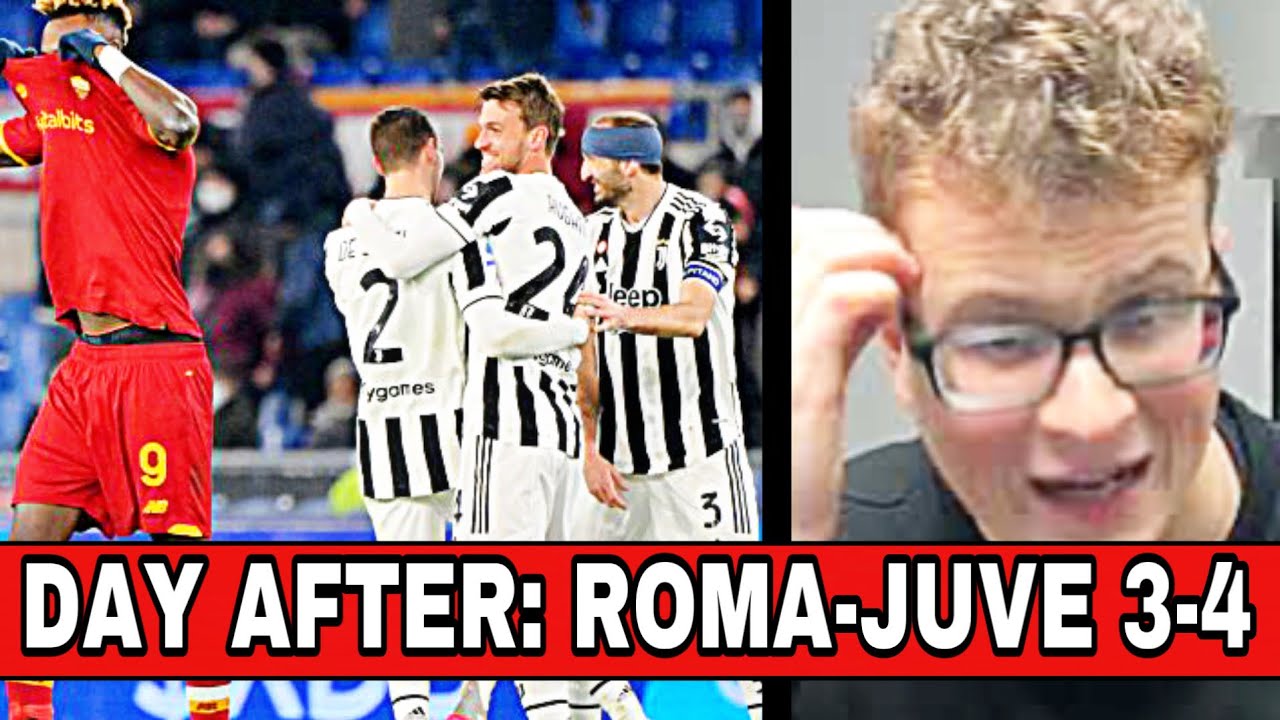 [SUPERSFOGO DAY AFTER] ROMA-JUVENTUS 3-4 - NUN JE LA POSSO FA! SMALLING VOTO 2! MOURINHO VOTO…