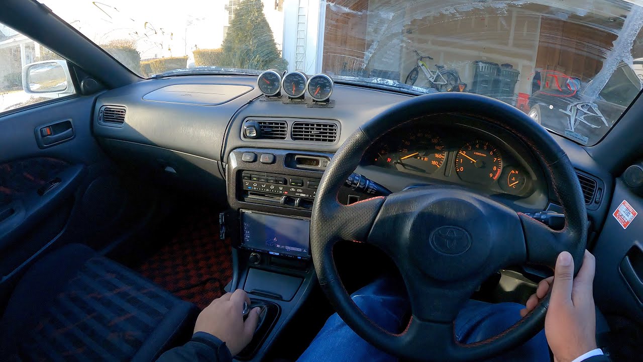 First Drive in my AE111 Toyota Corolla Levin BZR !  POV DRIVE