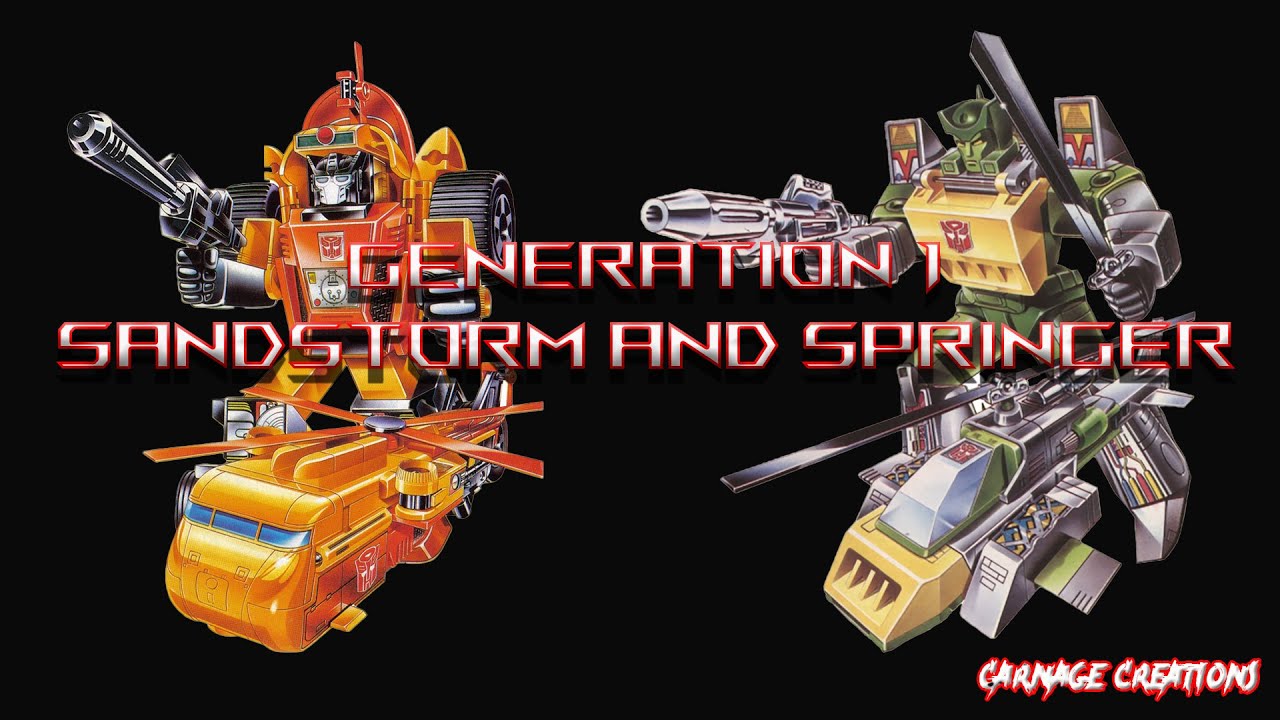 Transformers Sandstorm and Springer G1 Review (140)