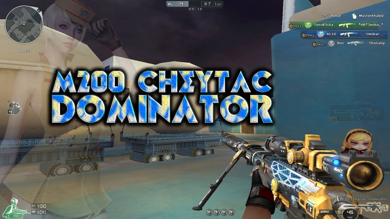 FFA New Greece 194 Kills M200 CheyTac Dominator Gameplay by RUEZ [Crossfire]