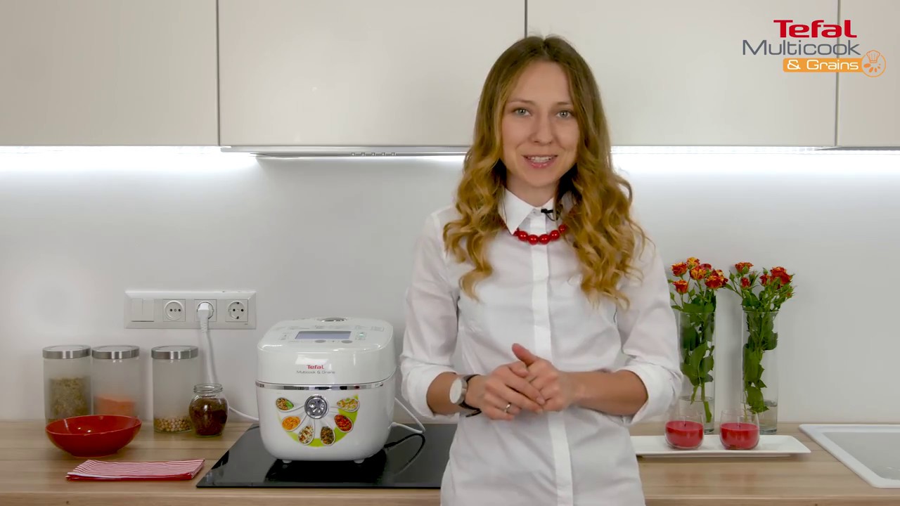Перша в світі інноваційна мультиварка від Tefal Multicook & Grains
