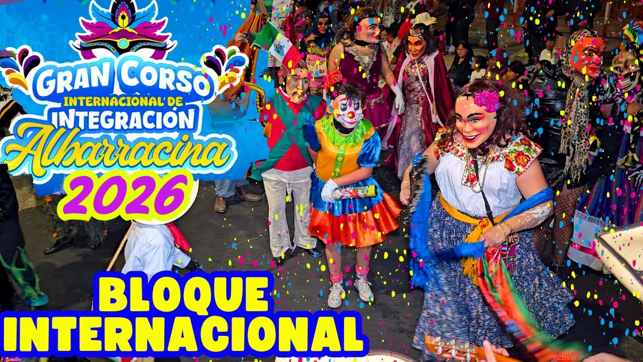 GRAN CORSO INTERNACIONAL DE INTEGRACION  ALBARRACINA 2026 Bloque Internacional TACNA #viralvideo