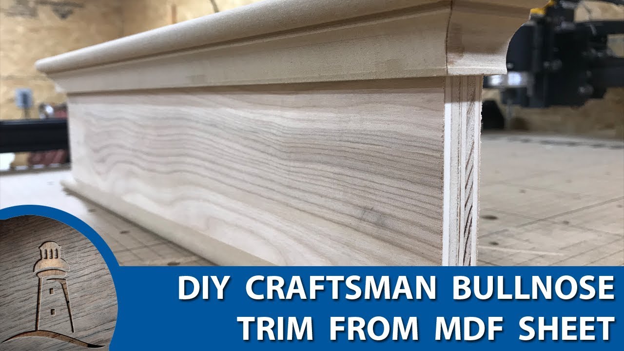 DIY Traditional Craftsman Bullnose Trim