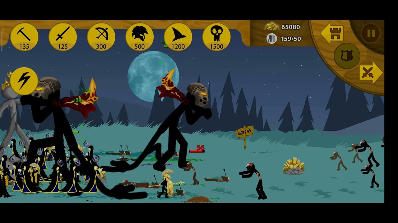 1000 Golden Archidon Challenge in Endless Dead Battle - Night Survivor 41-50 - StickWar Legacy