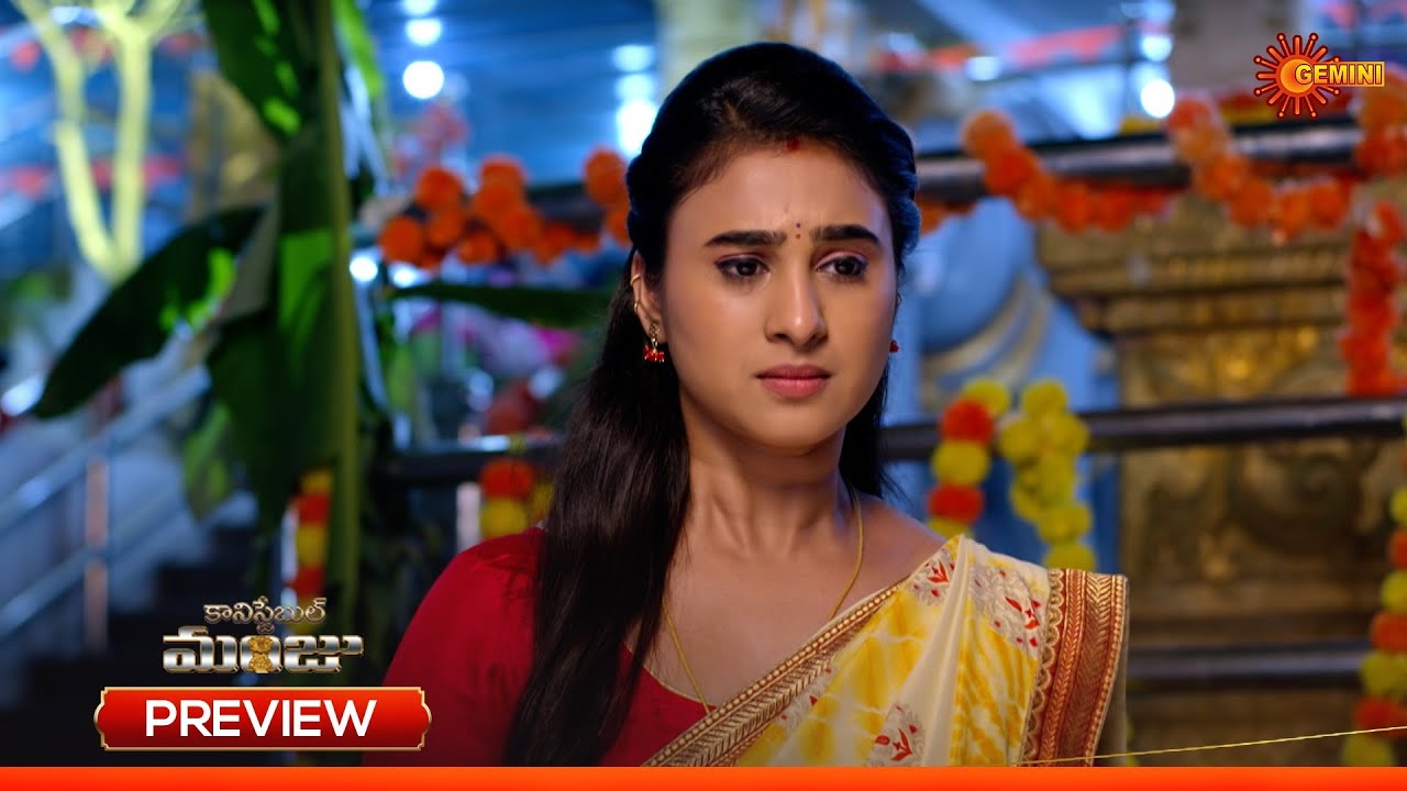 Constable Manju - Preview of the day | Watch full EP Sun NXT | 11 Mar 2026 | Gemini TV