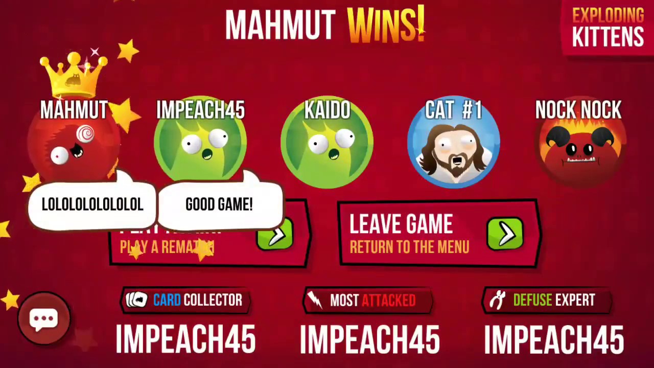 Exploding Kittens Party Expansion Multiplayer Gameplay - Waoov