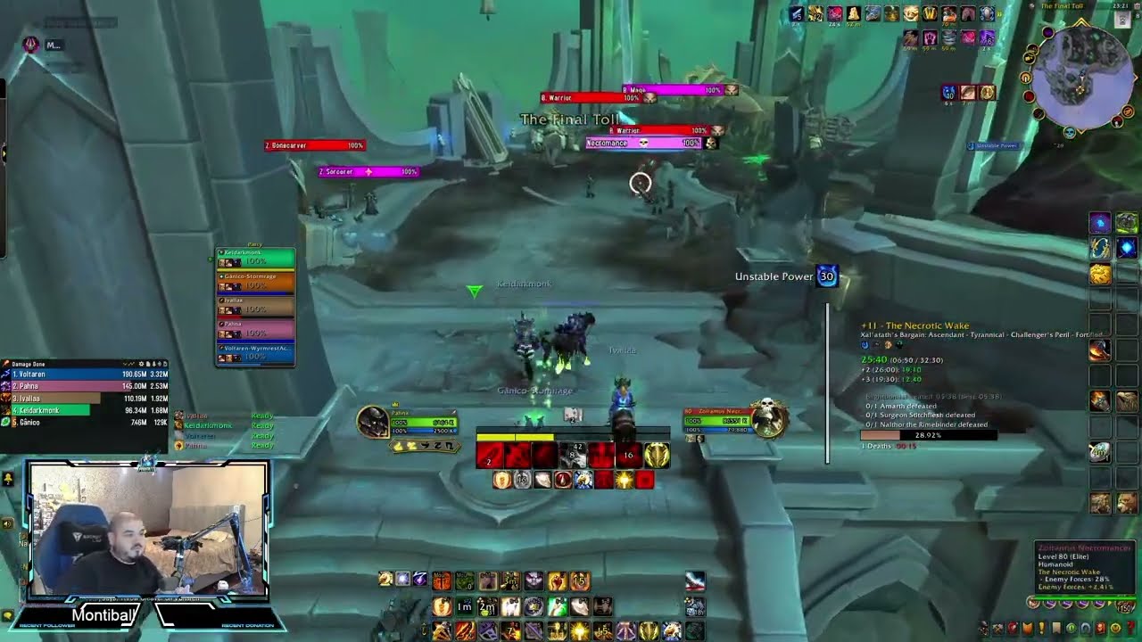 +11 The Necrotic Wake | Ret Paladin 2.33B Overall Damage | M+ POV (S1 TWW)