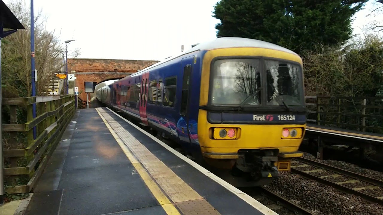 Trains at Appleford (16/12/2017)