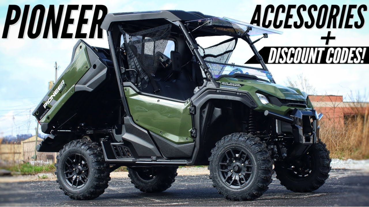 New Honda Pioneer 1000 Deluxe Accessories | UTV / SxS / Side by Side Walkaround