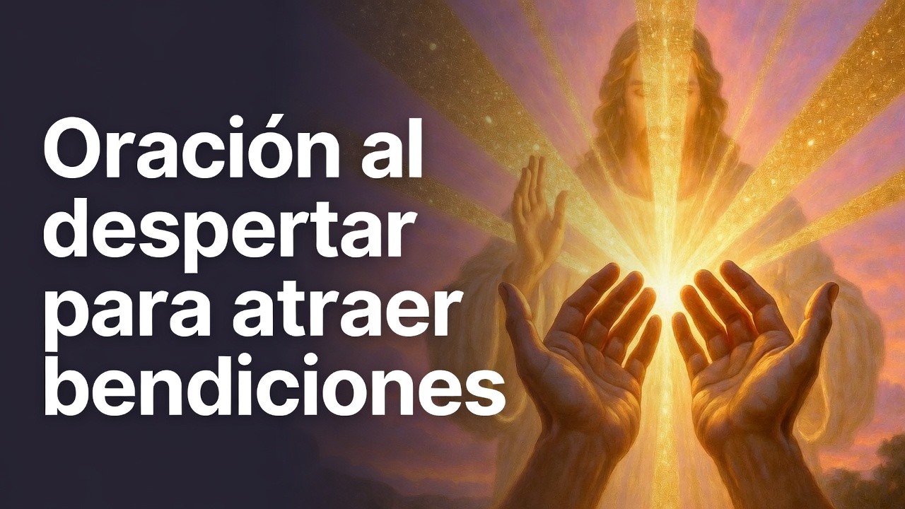 Oración al Despertar para Atraer Bendición y Protección | Comienza el Día Bajo la Mano de Dios