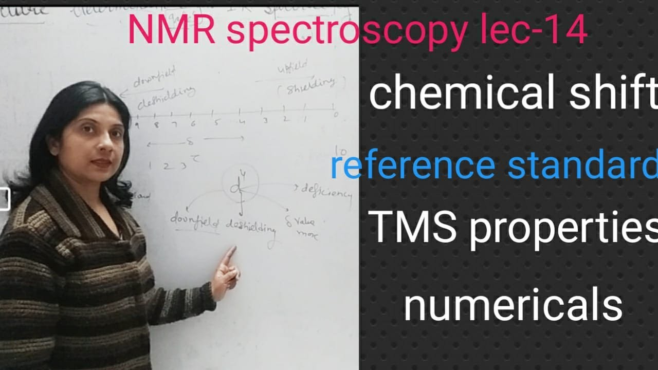 Chemical shift | reference standard | solvents | why we use TMS as a reference standard| calculation