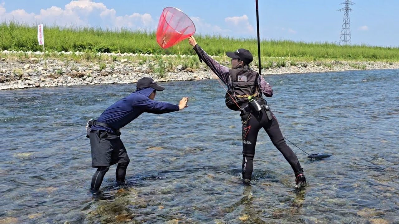 【谷口 舞に聞く！ 鮎の友釣りQ＆A 撮影現場】タックルインジャパン